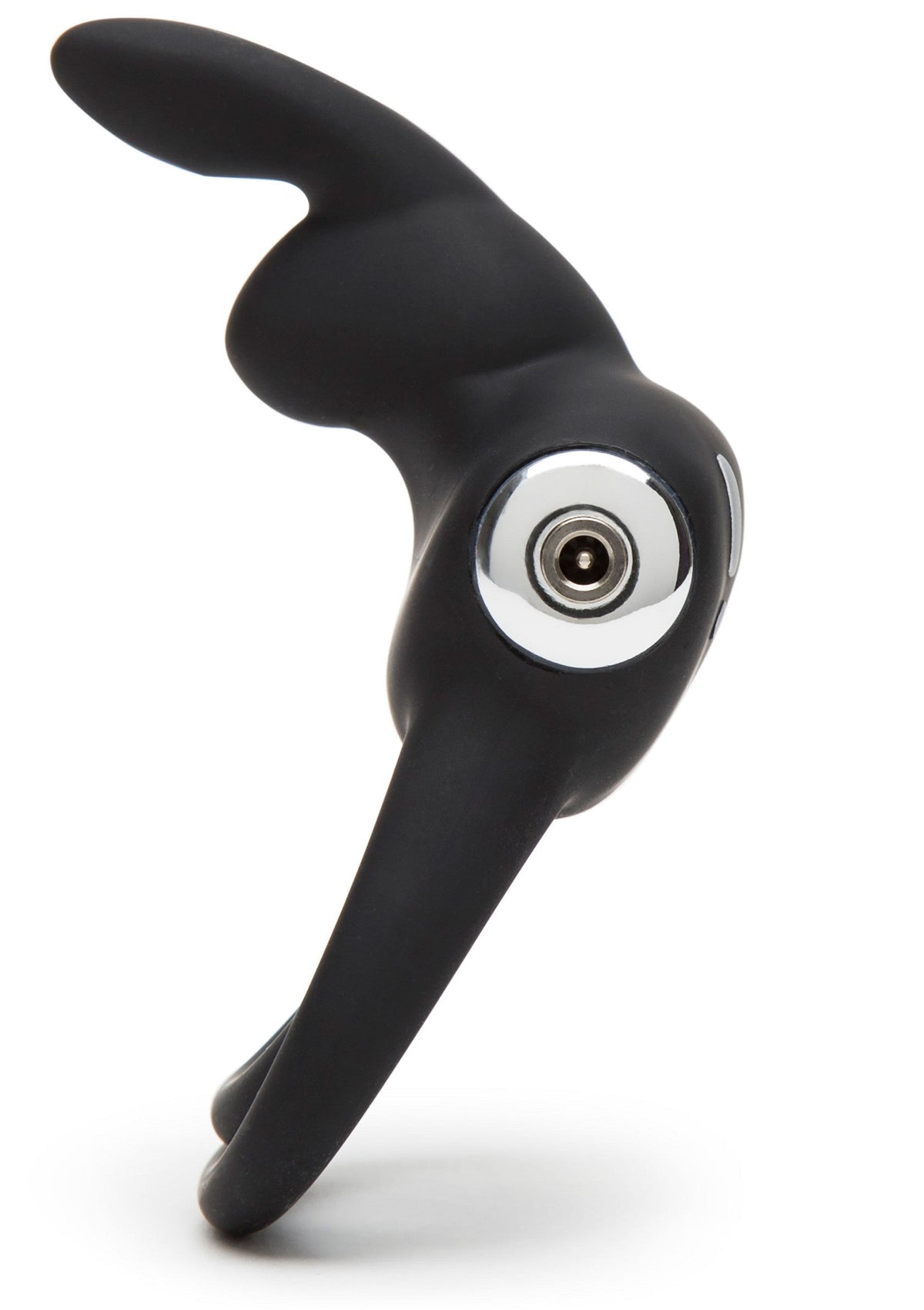 Stimulating Rabbit Cock Ring BLACK - 3