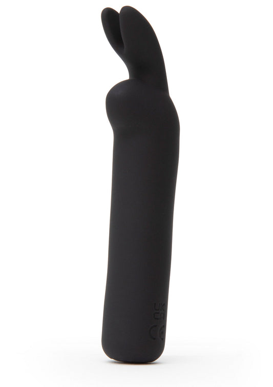 Silicone Rabbit Ears Bullet - Schwarz