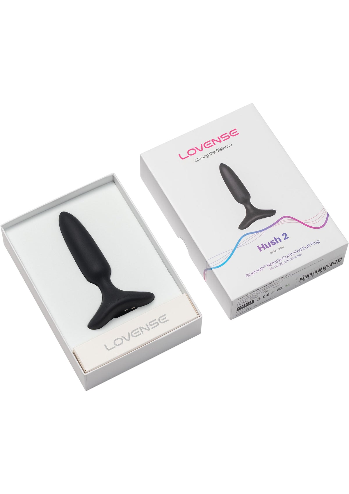 Hush 2 - 1 inch BLACK - 4