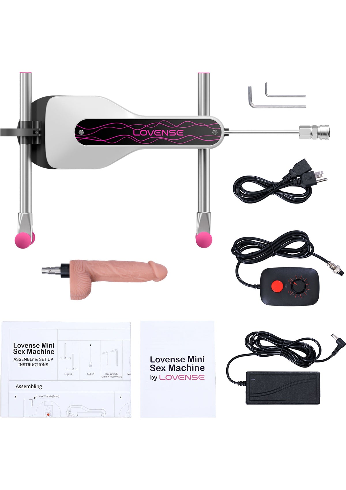 Lovense Mini Sex Machine MULTICOLOR - 1