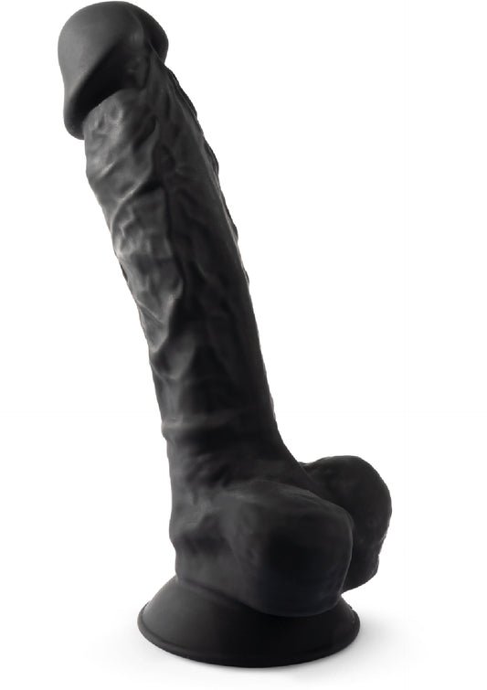Dildo Model 8 inch - Schwarz