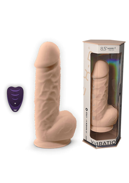 Silex-D Dildo Vibrating Model 8.5 Inch SKIN - 6
