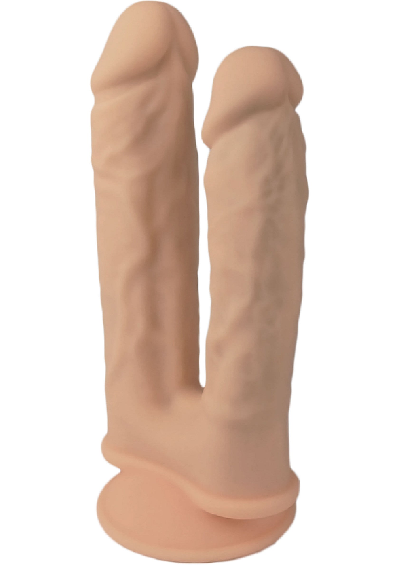 Silex-D Duo Dildo Vibrating 7+8 Inch SKIN - 1
