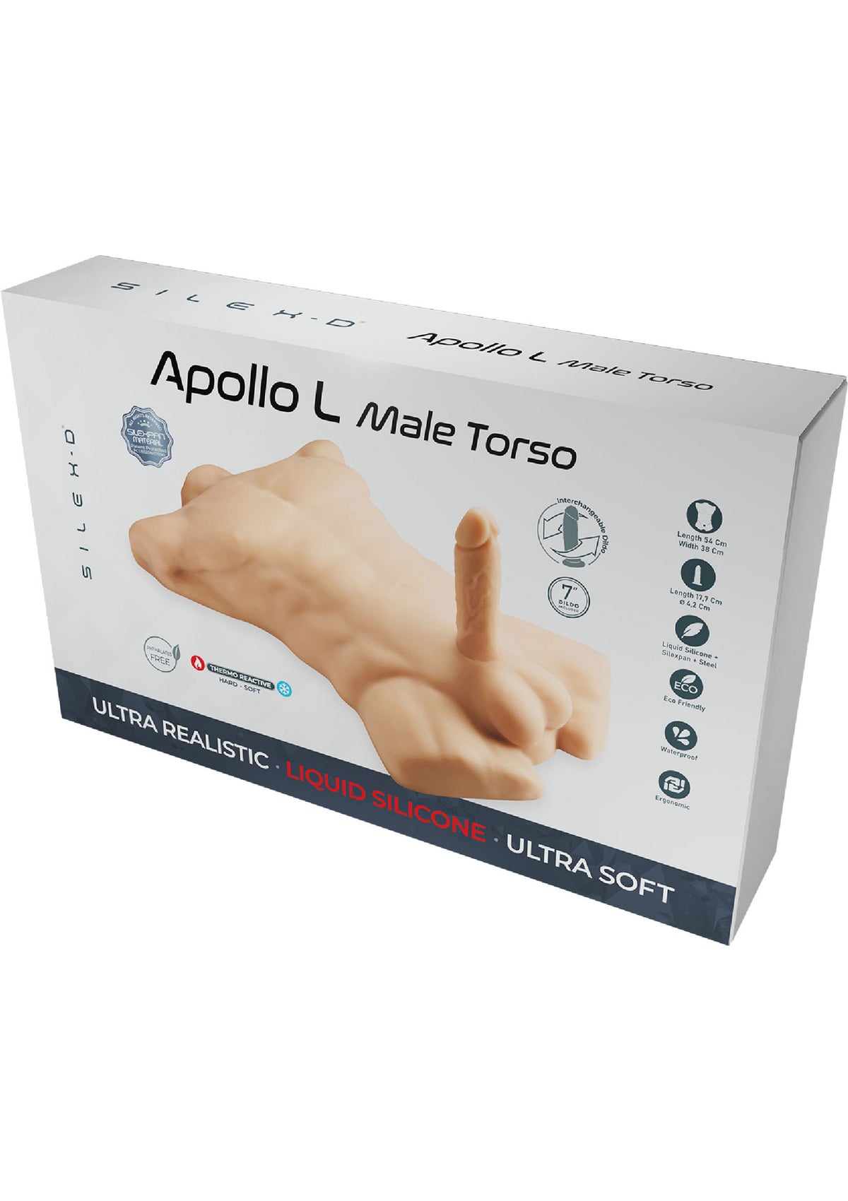 Silex-D Silicone Torso Large SKIN - 5