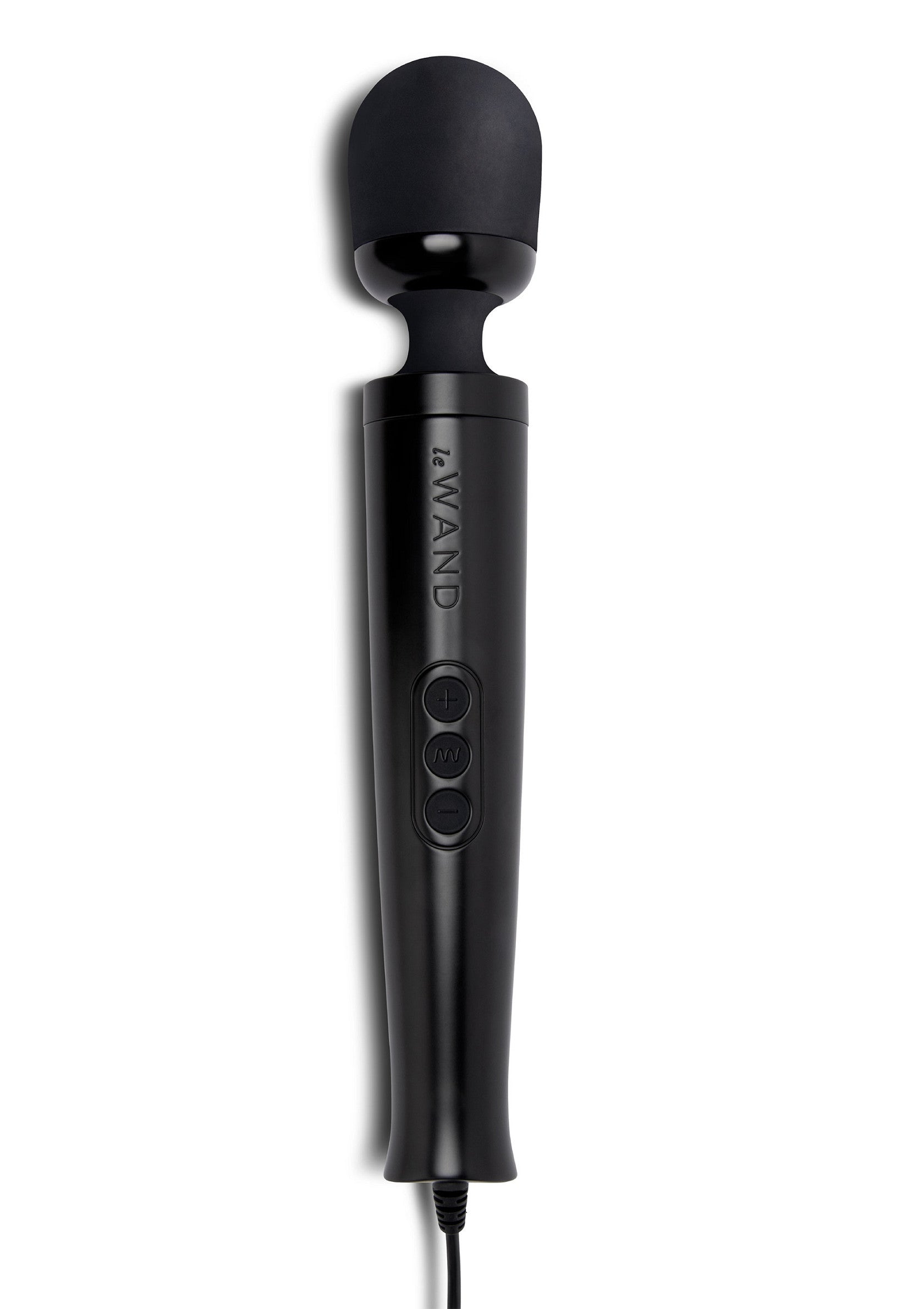 Le Wand Die Cast Plug-In Vibrating Massager BLACK - 4