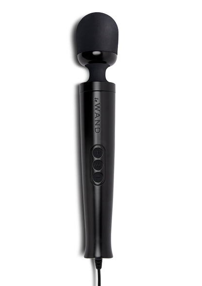 Le Wand Die Cast Plug-In Vibrating Massager BLACK - 4
