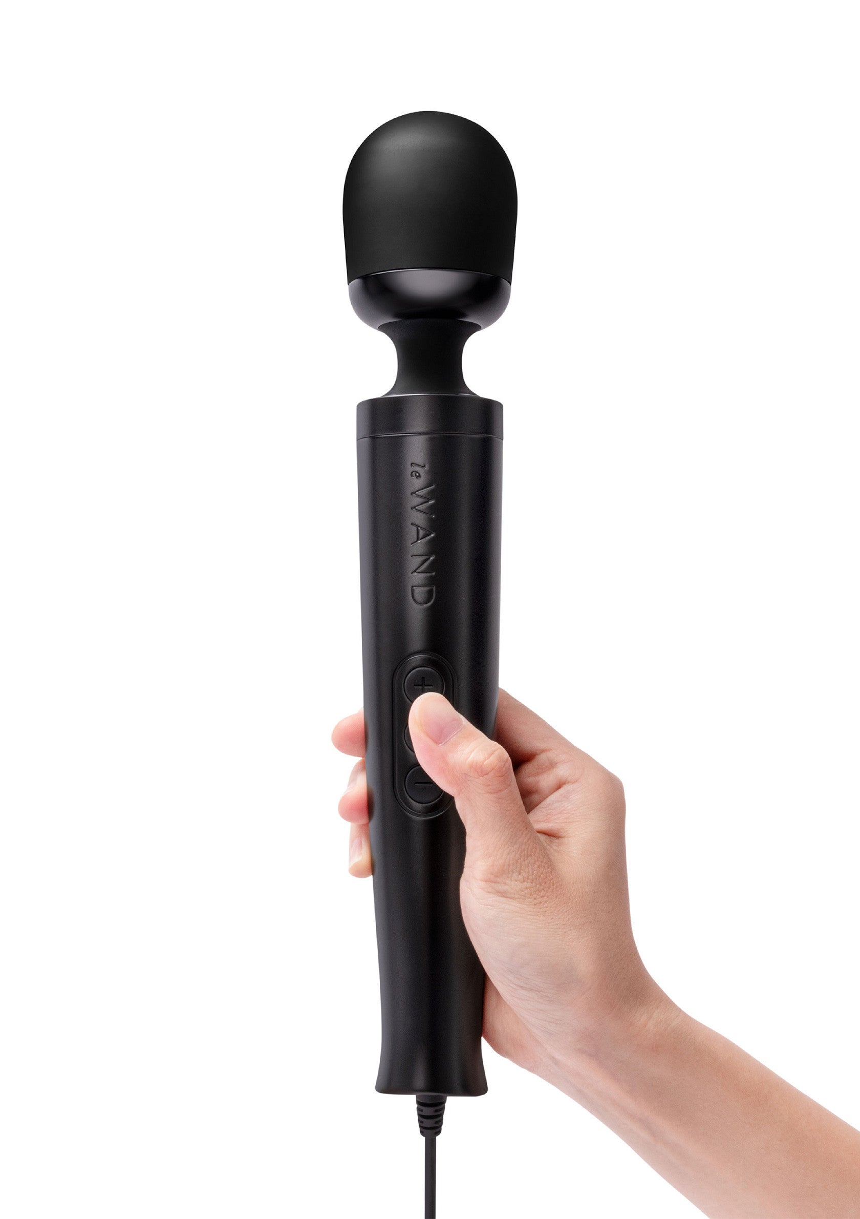 Le Wand Die Cast Plug-In Vibrating Massager BLACK - 8