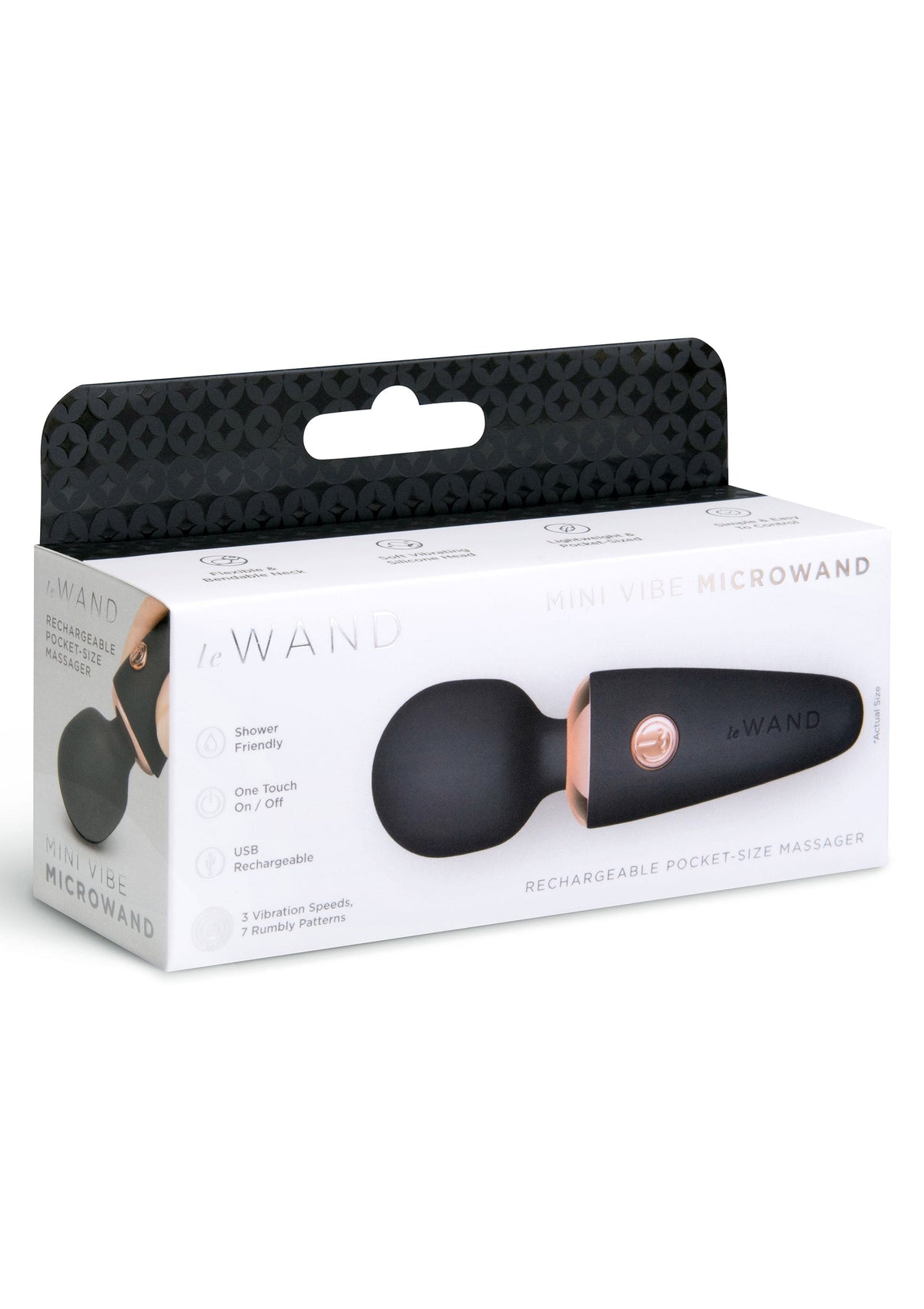 Le Wand Mini Micro Wand BLACK - 1