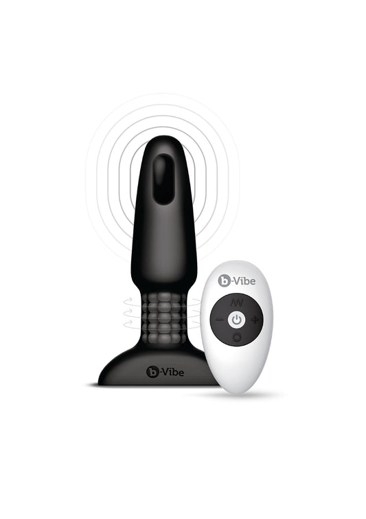 b-Vibe Rimming Plug 2 - Schwarz