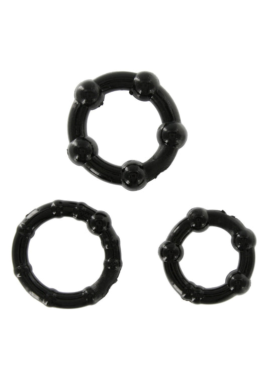 Stay Hard - Three Rings - Schwarz