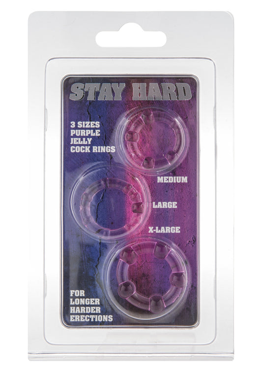 Stay Hard - Three Rings - Lila