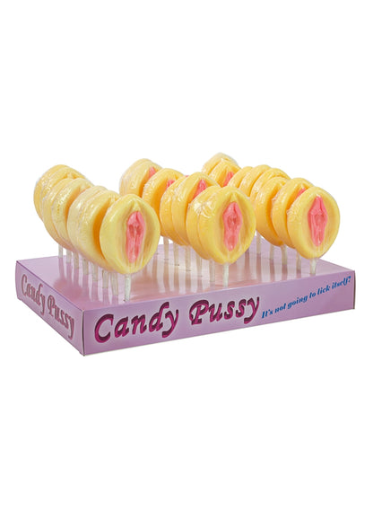 S&F Candy Pussy Lollipop 24pcs PINK - 1