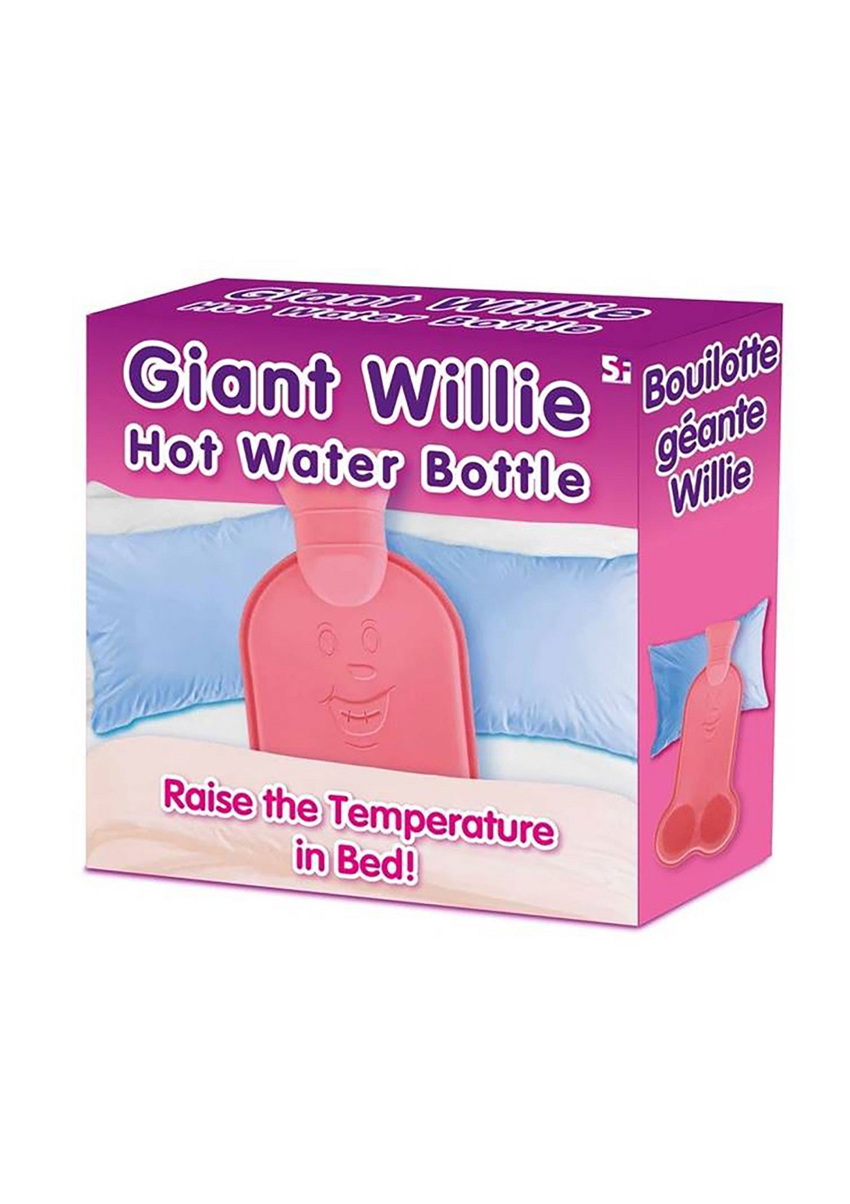 S&F Giant Willie Hot Water Bottle PINK - 2