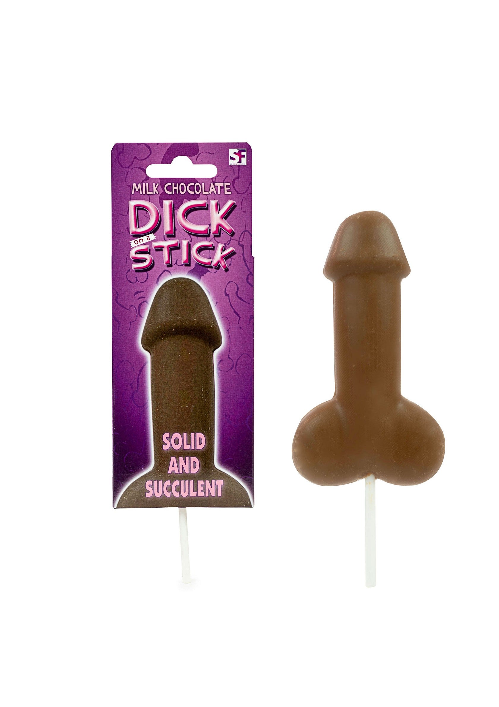 S&F Chocolate Dick On A Stick BROWN - 1