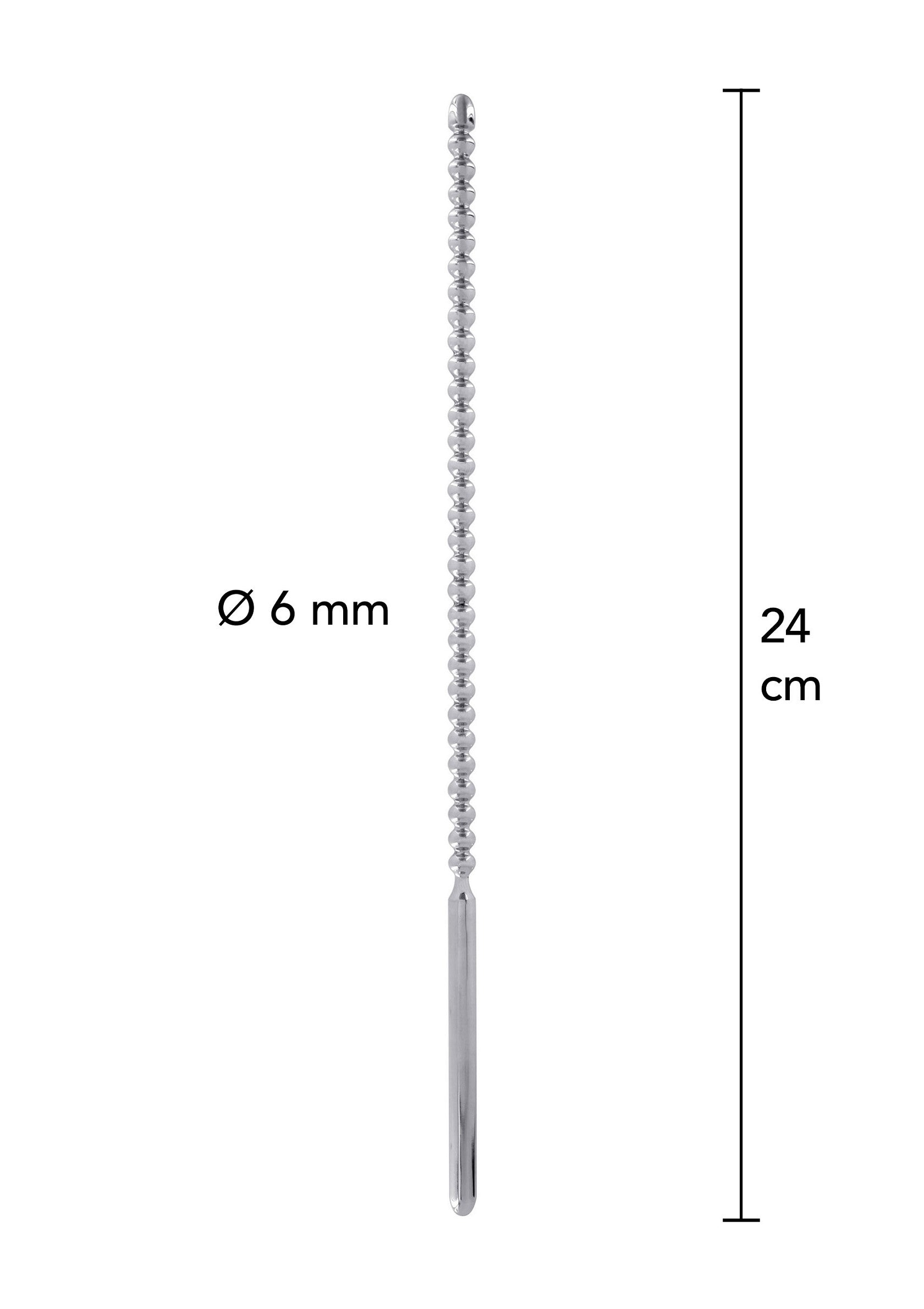 Steel Power Tools Dip Stick Ribbed 6 mm SILVER - 0