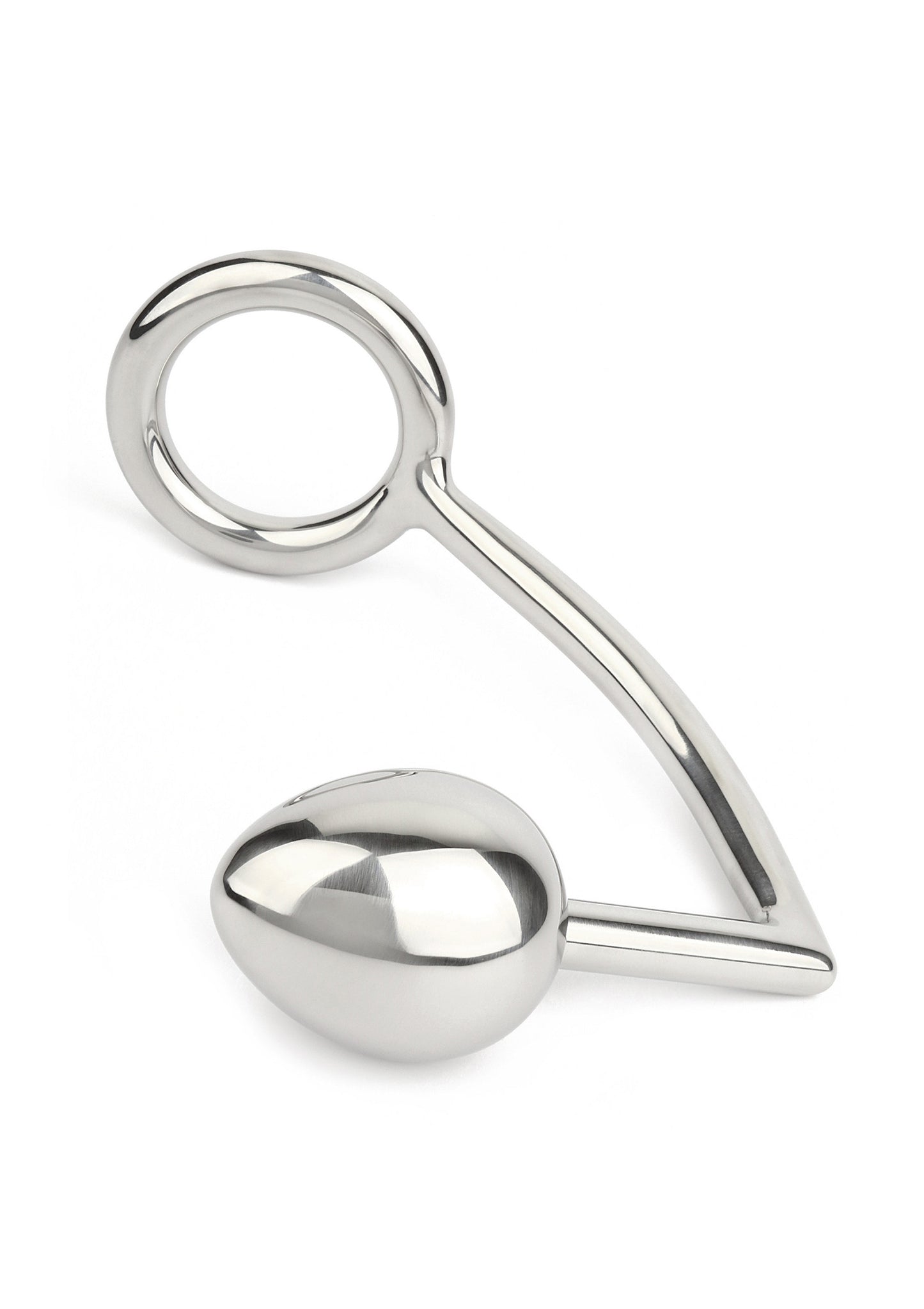 Mr. Steel Ass Hitch Egg 40mm/Ring 40mm SILVER - 1