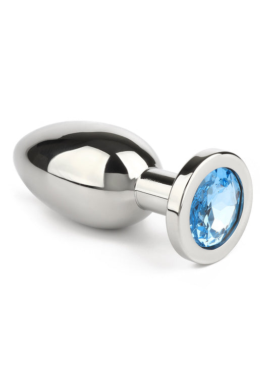 Mr. Steel Jewled Butt Plug Large