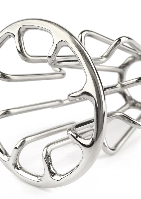 Mr. Steel Trapezoid Anal Plug Small