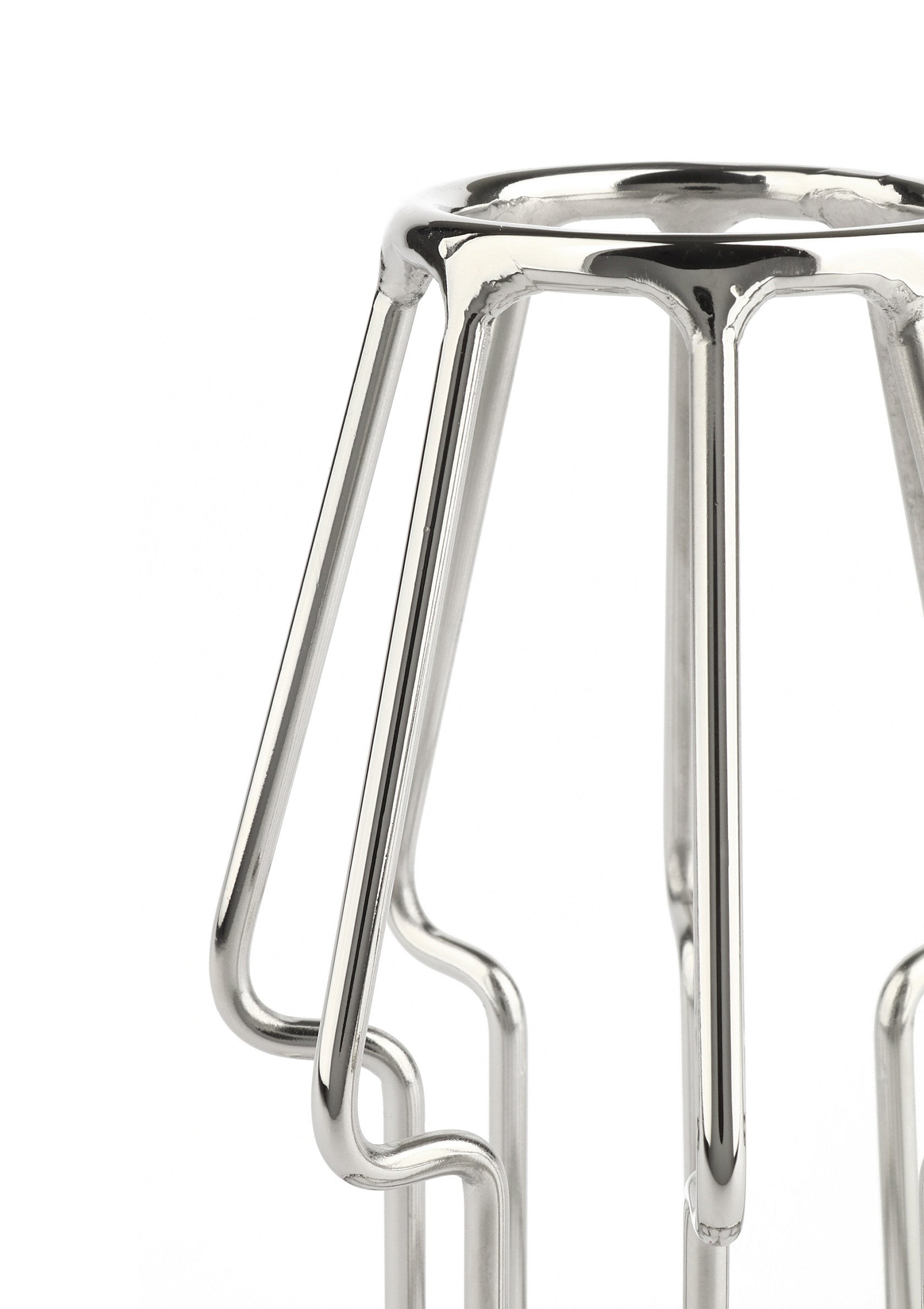 Mr. Steel Trapezoid Anal Plug Medium SILVER - 2