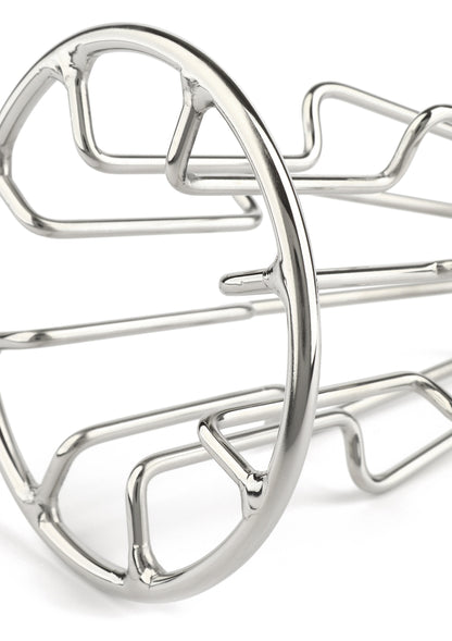 Mr. Steel Trapezoid Anal Plug Medium SILVER - 0