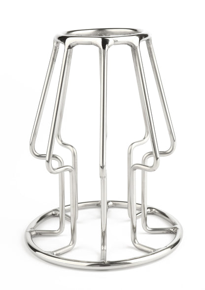 Mr. Steel Trapezoid Anal Plug Large SILVER - 0