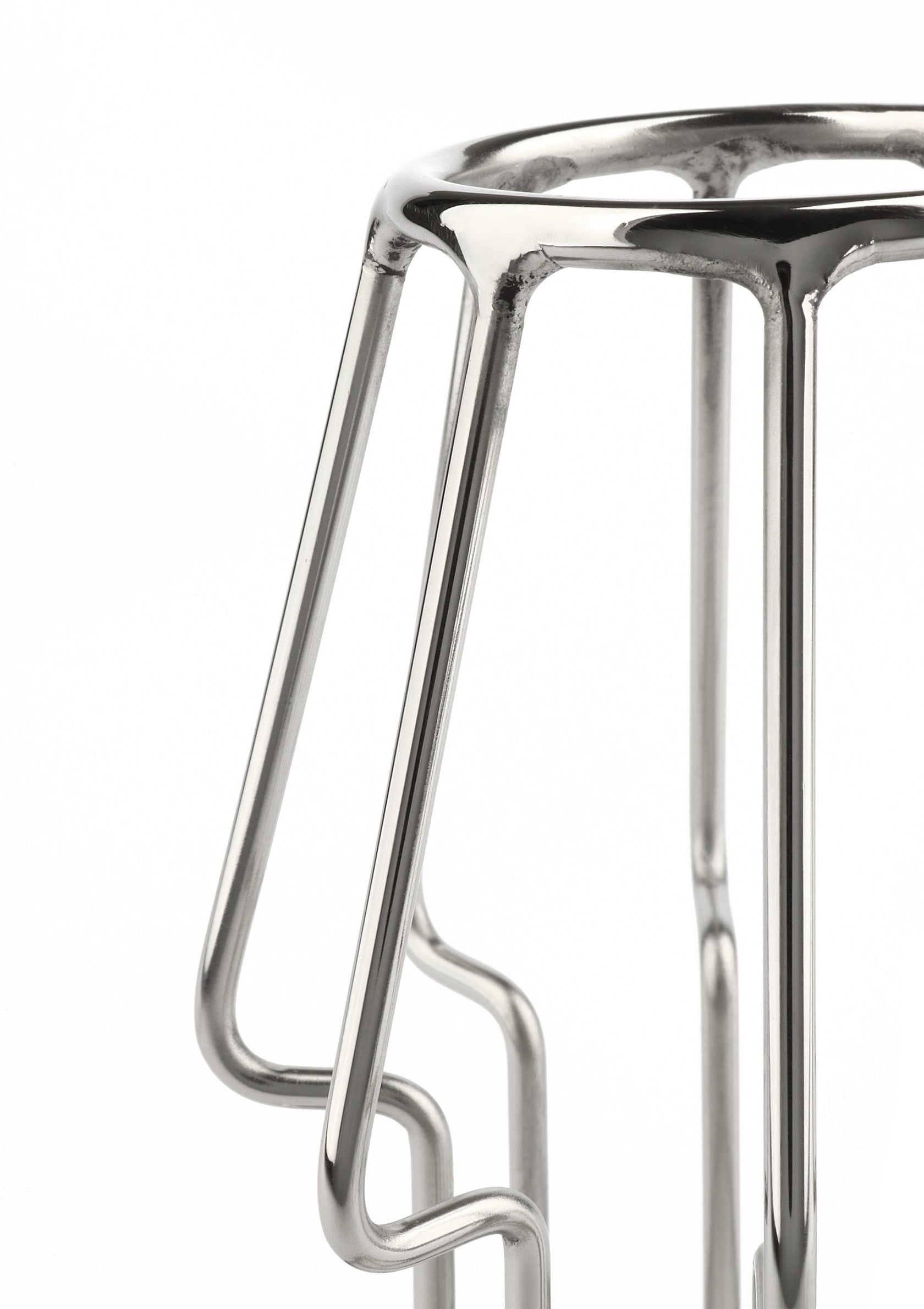Mr. Steel Trapezoid Anal Plug Large SILVER - 5