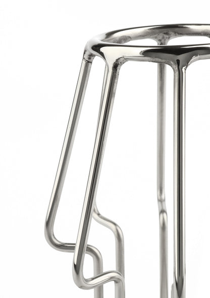 Mr. Steel Trapezoid Anal Plug Large SILVER - 5