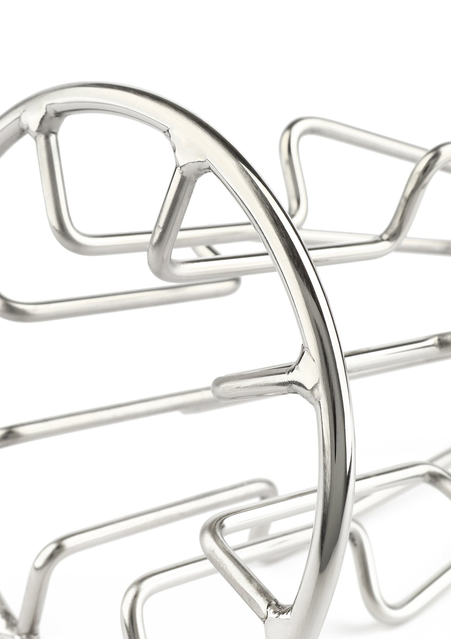 Mr. Steel Trapezoid Anal Plug Large SILVER - 3