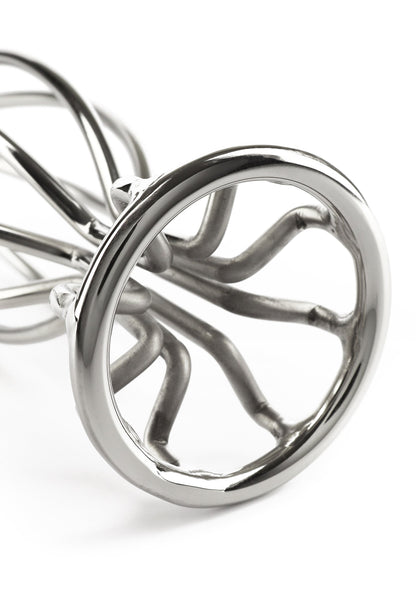 Round Wire Plug Large SILVER - 2