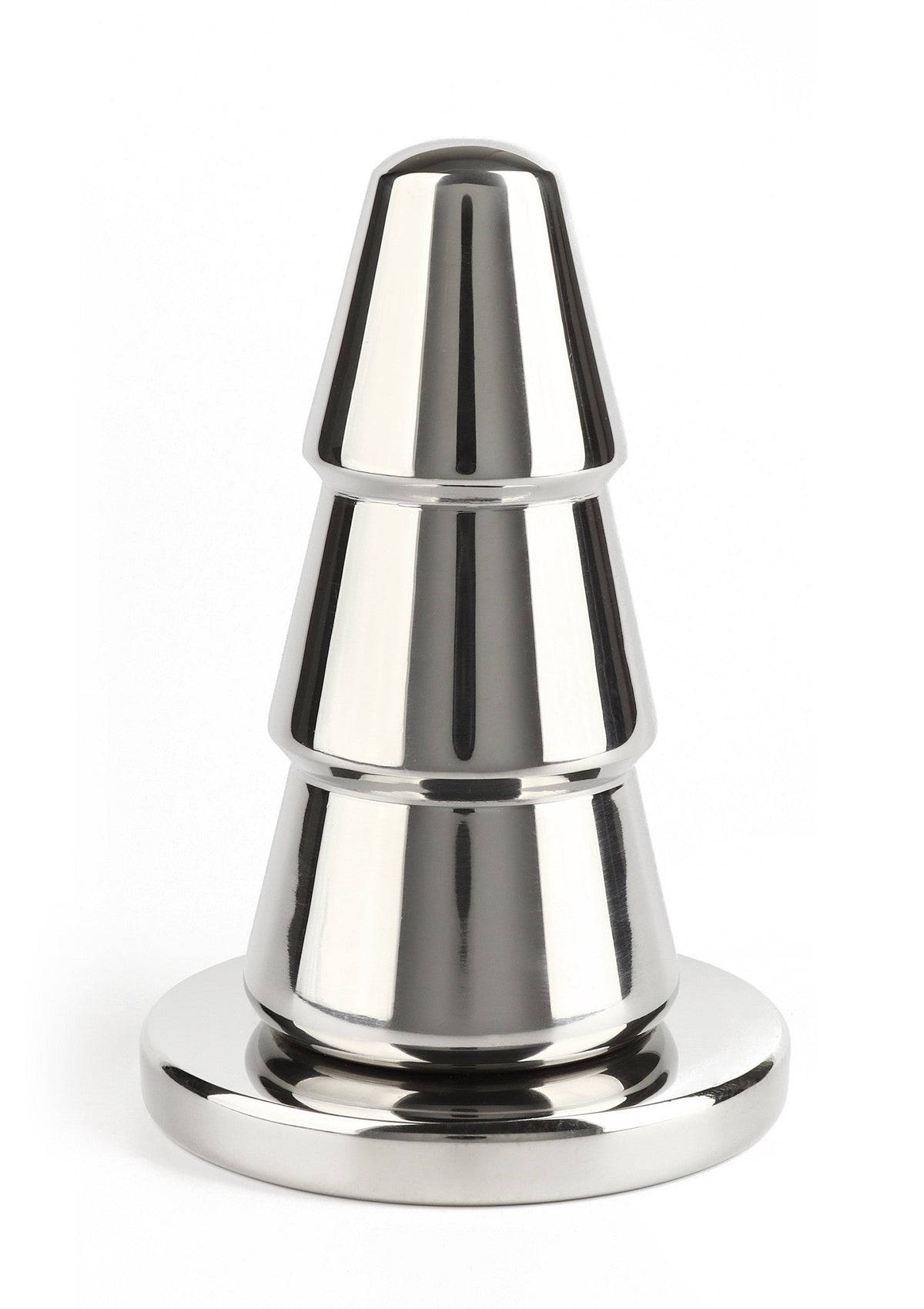 Advanced Cone Butt Plug SILVER - 0