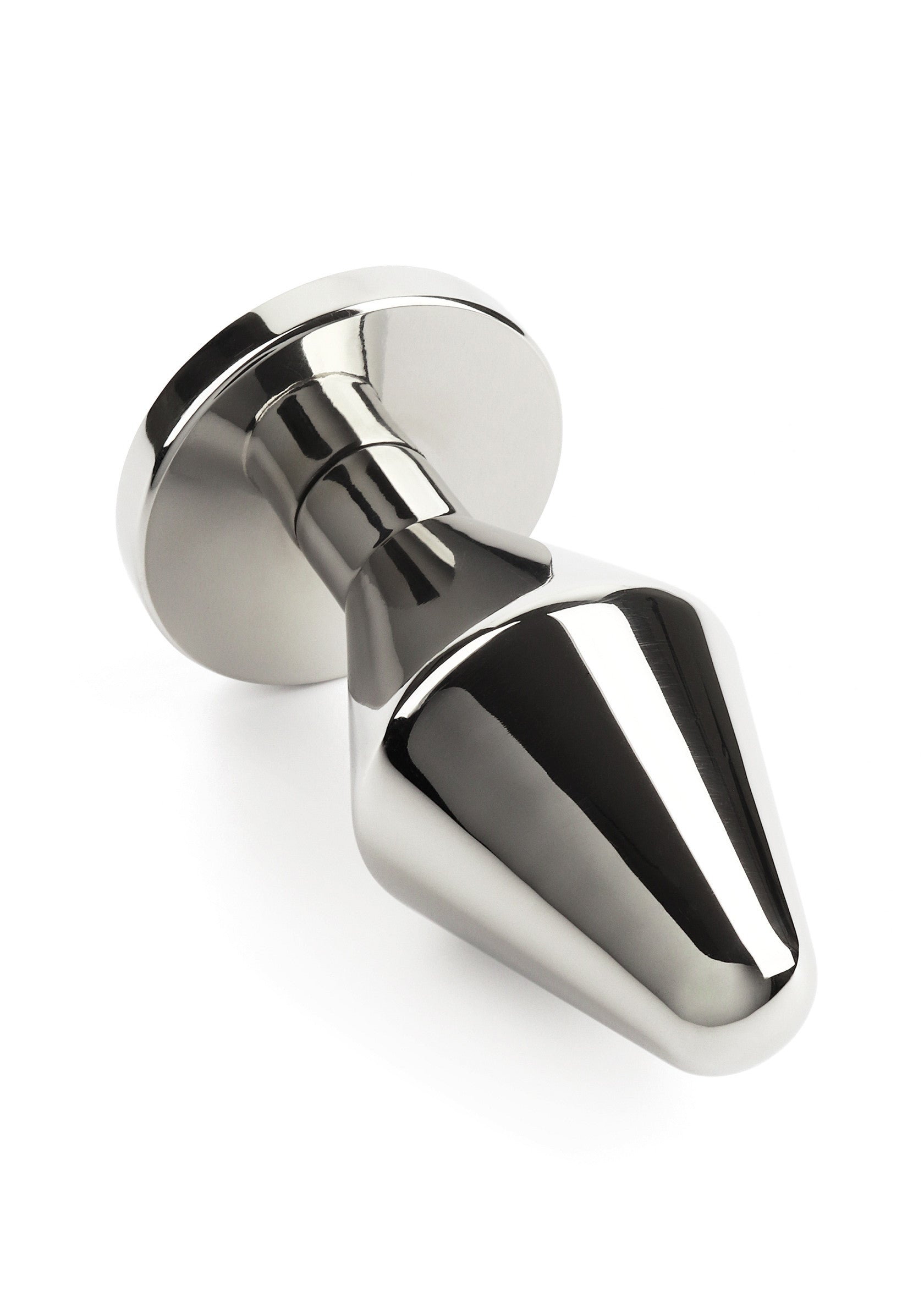 Mr. Steel Classic Butt Plug Medium SILVER - 3