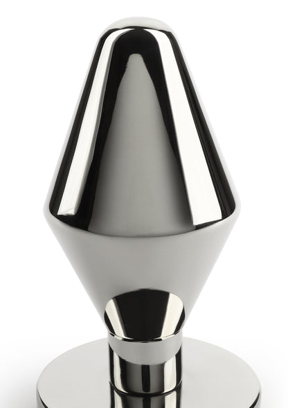 Mr. Steel Classic Butt Plug Medium SILVER - 1