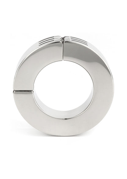 Mr. Steel Hinged Magnetic Cockring 40mm SILVER - 6