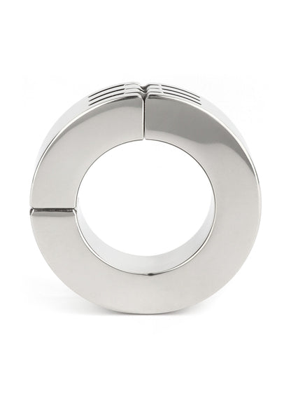 Hinged Magnetic Cockring 40mm SILVER - 4