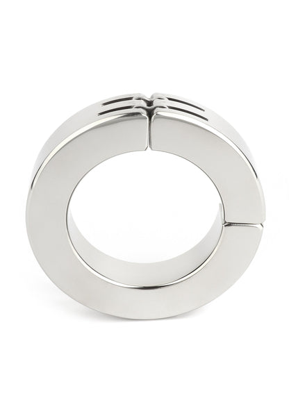 Hinged Magnetic Cockring 50mm SILVER - 4