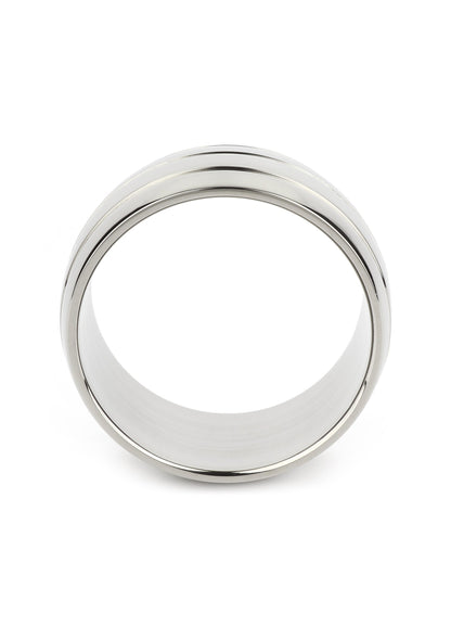 Oval Barrel C-Ring 55mm SILVER - 3