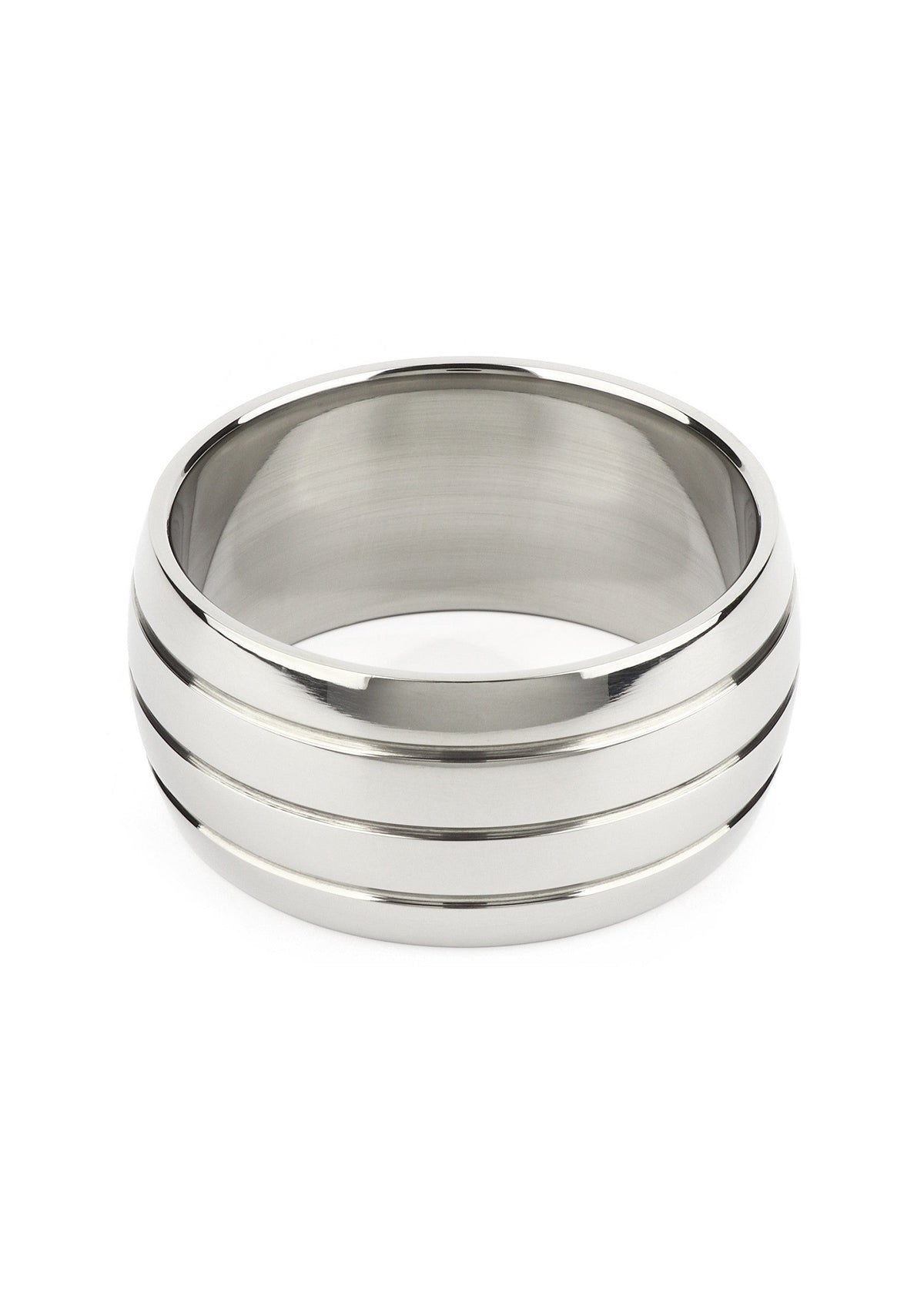 Oval Barrel C-Ring 55mm SILVER - 4