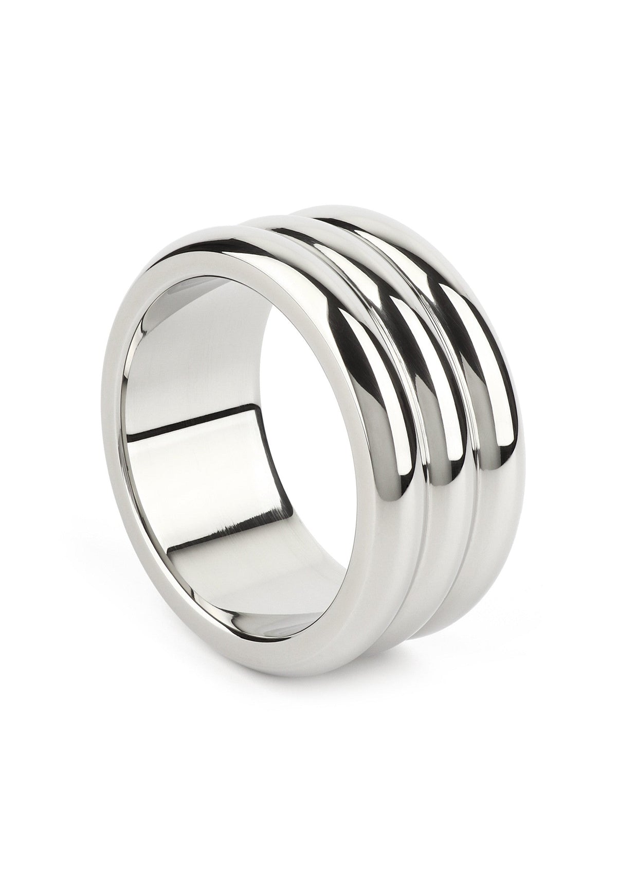Elegant Deep C-Ring 45mm SILVER - 0