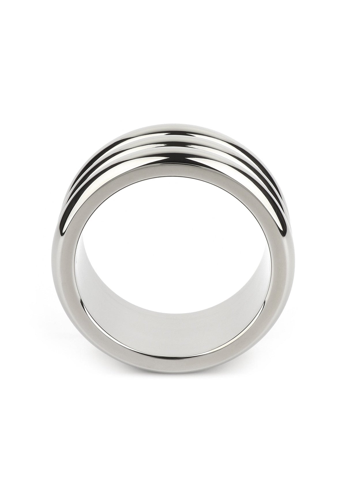 Elegant Deep C-Ring 45mm SILVER - 3