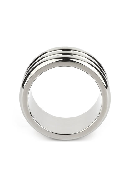 Elegant Deep C-Ring 45mm SILVER - 3