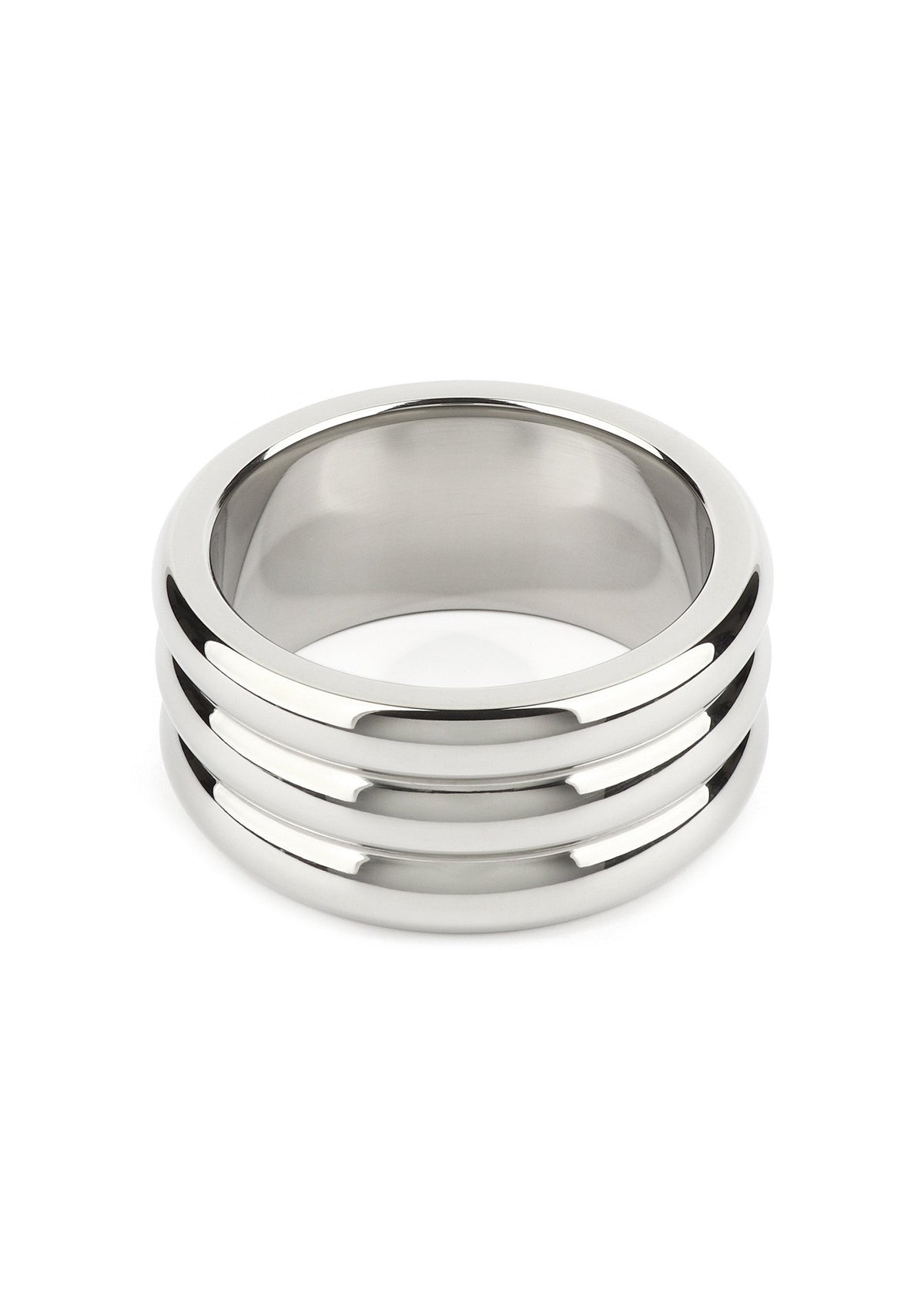 Elegant Deep C-Ring 45mm SILVER - 4