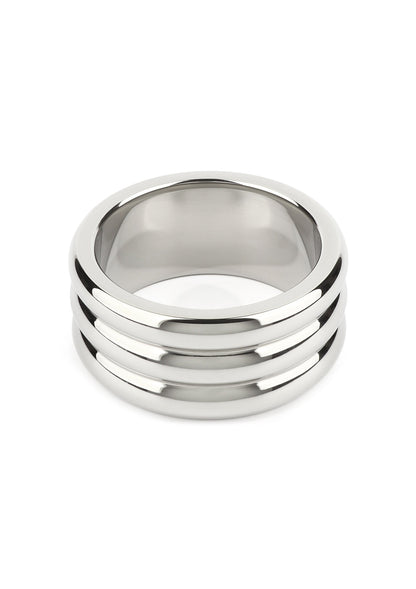 Elegant Deep C-Ring 45mm SILVER - 4