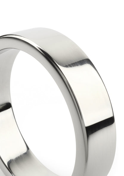 Mr. Steel Wide Band C-Ring 55mm SILVER - 4