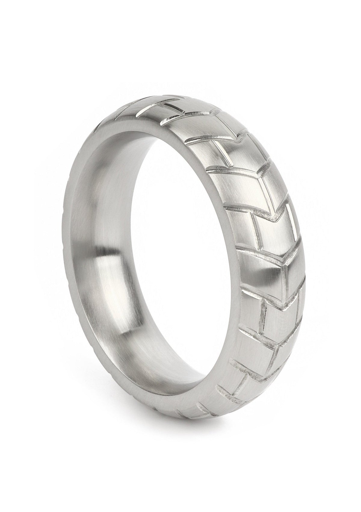 MeGa Tire C-Ring Satin 50mm SILVER - 0