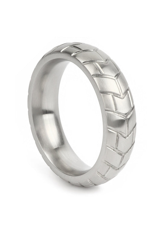 Mr. Steel MeGa Tire C-Ring Satin 50mm