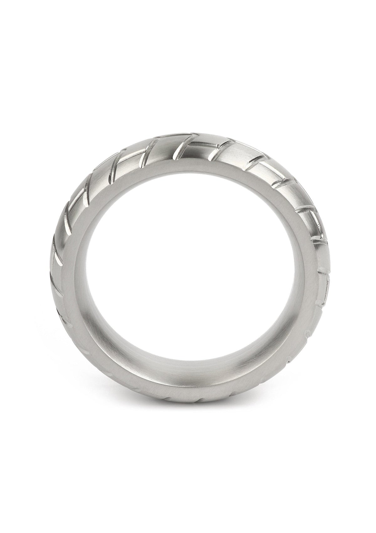 MeGa Tire C-Ring Satin 50mm SILVER - 3