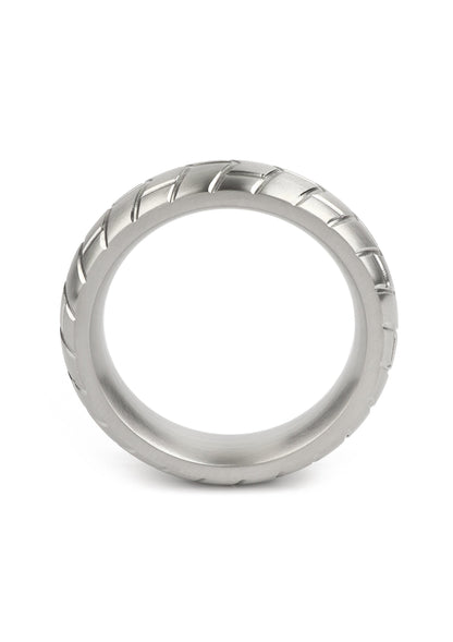 MeGa Tire C-Ring Satin 50mm SILVER - 3