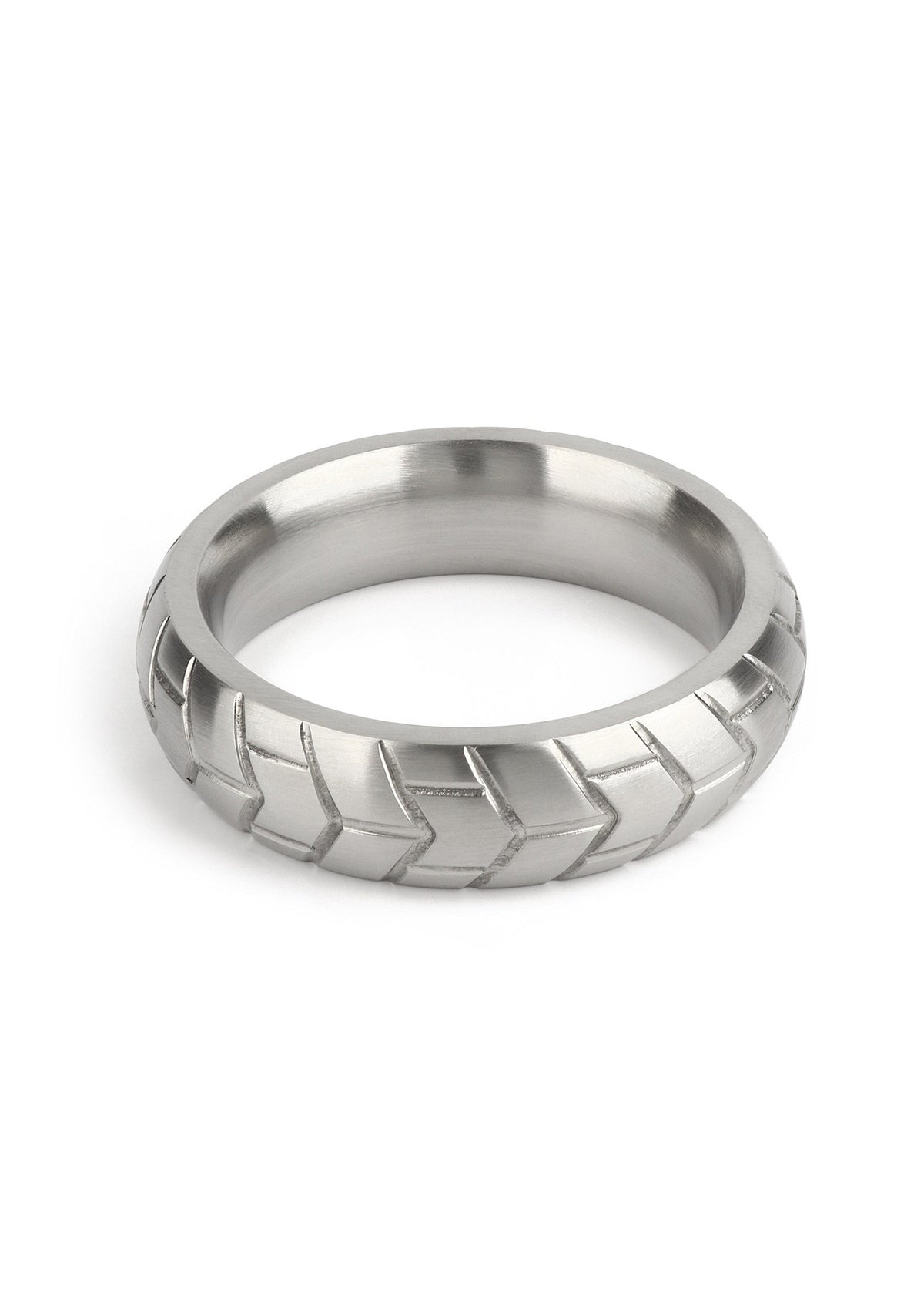 MeGa Tire C-Ring Satin 50mm SILVER - 4