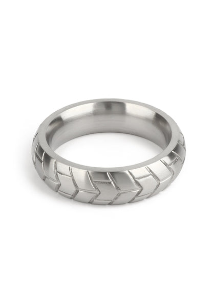 MeGa Tire C-Ring Satin 50mm SILVER - 4