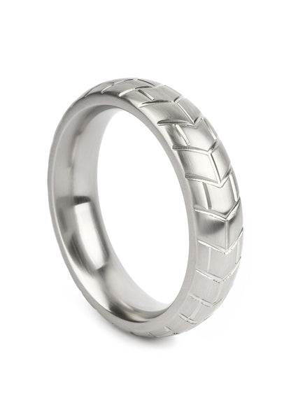 MeGa Tire C-Ring Satin 55mm SILVER - 0